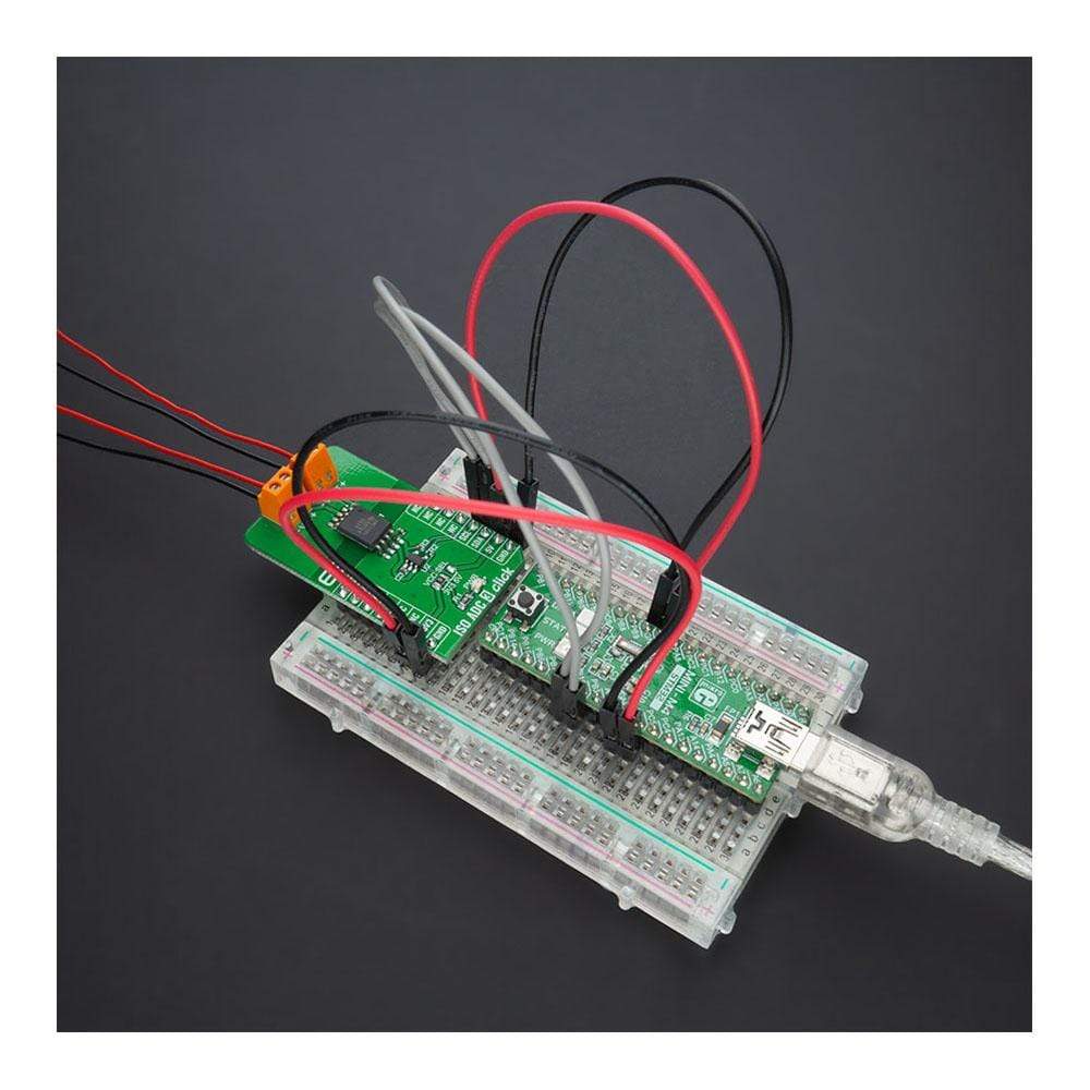 Mikroelektronika d.o.o. MIKROE-4383 ISO ADC 3 Click Board - The Debug Store UK