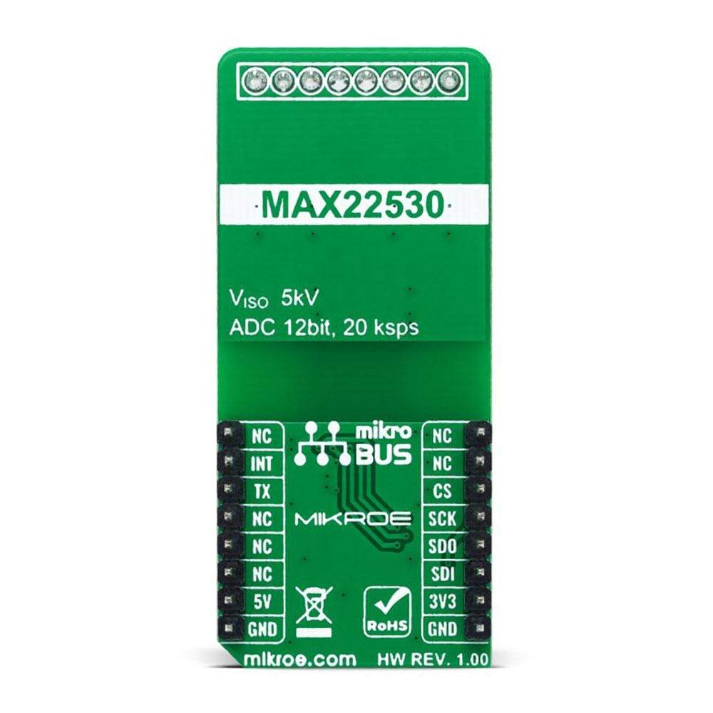 Mikroelektronika d.o.o. MIKROE-4758 ISO ADC 5 Click Board - The Debug Store UK