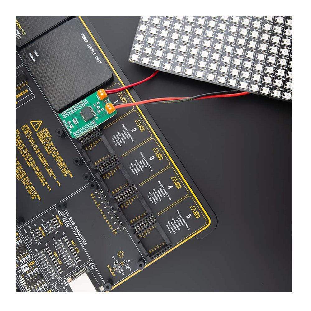 Mikroelektronika d.o.o. MIKROE-4088 ISO ADC Click Board - The Debug Store UK