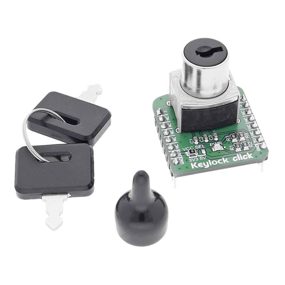 Mikroelektronika d.o.o. MIKROE-2564 Keylock Click Board - The Debug Store UK
