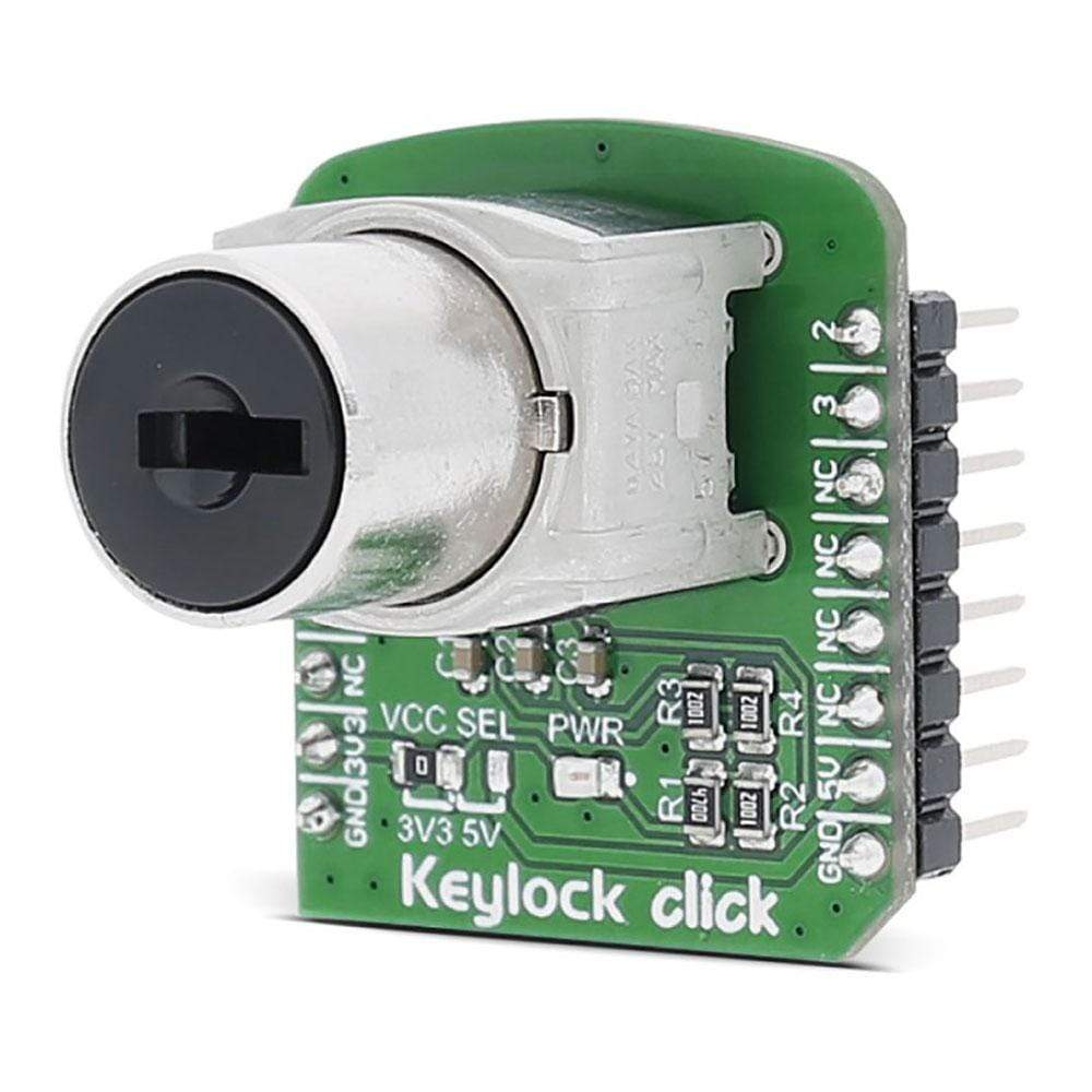 Mikroelektronika d.o.o. MIKROE-2564 Keylock Click Board - The Debug Store UK