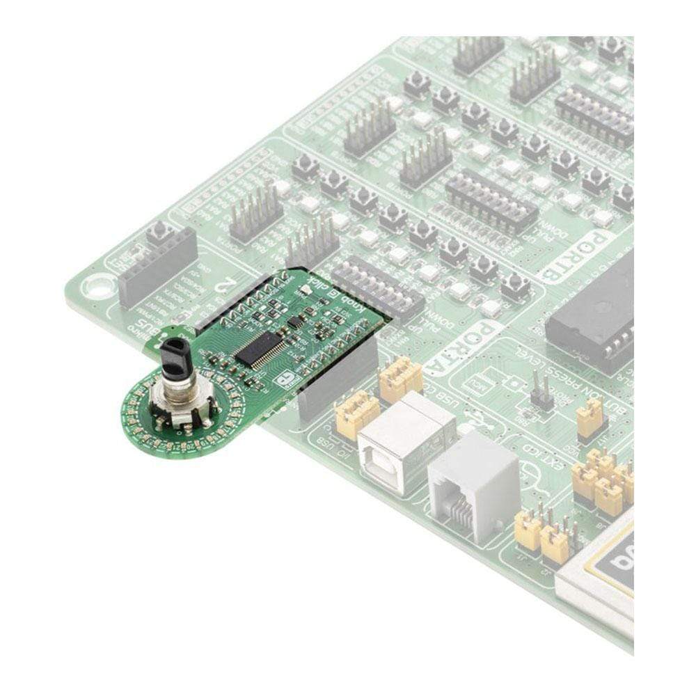 Mikroelektronika d.o.o. MIKROE-3299 Knob G Click Board - The Debug Store UK