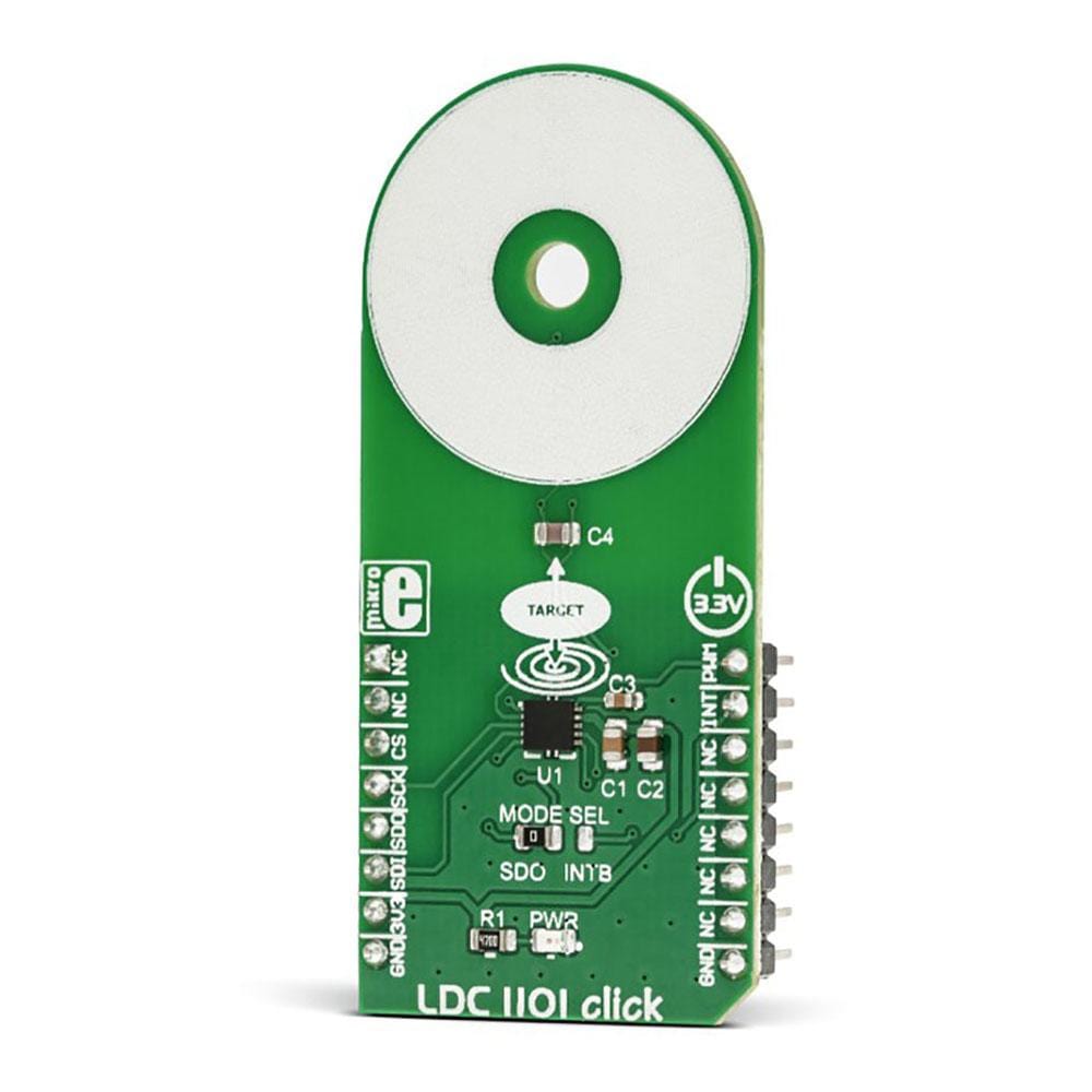 Mikroelektronika d.o.o. MIKROE-3240 LDC1101 Click Board - The Debug Store UK