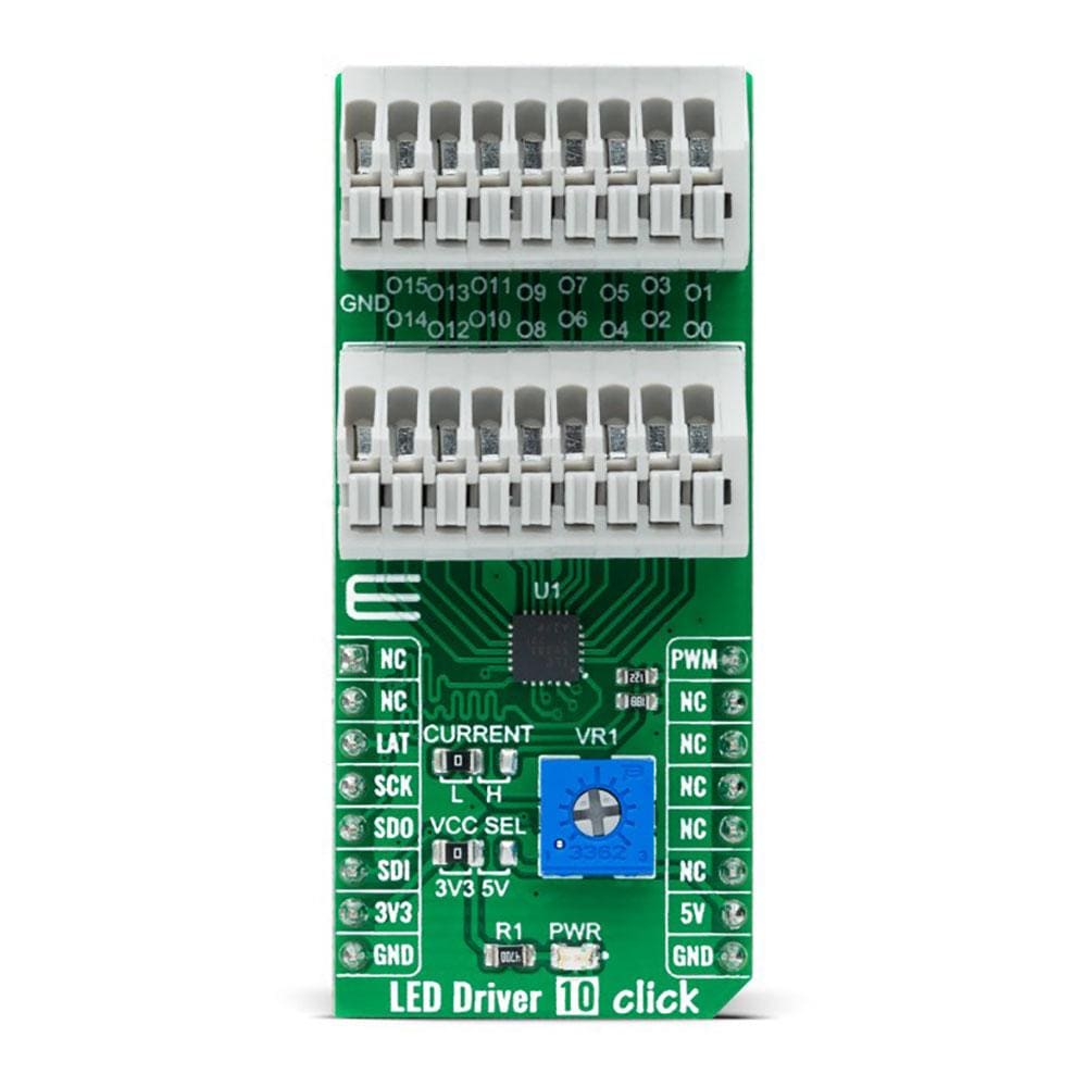Mikroelektronika d.o.o. MIKROE-4787 LED Driver 10 Click Board - The Debug Store UK
