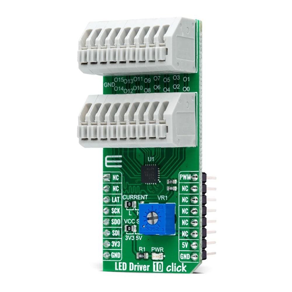 Mikroelektronika d.o.o. MIKROE-4787 LED Driver 10 Click Board - The Debug Store UK