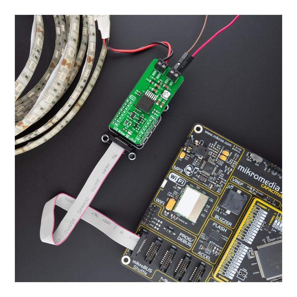 Mikroelektronika d.o.o. MIKROE-4757 LED Driver 11 Click Board - The Debug Store UK