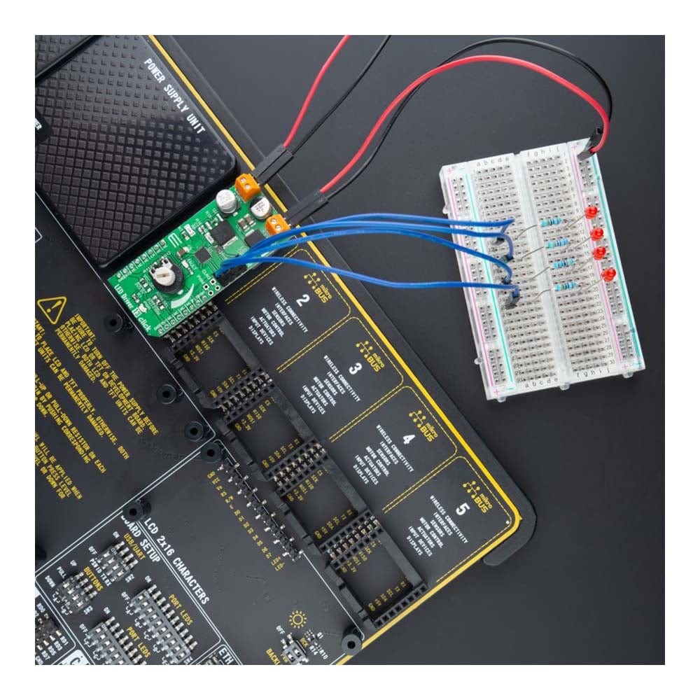 Mikroelektronika d.o.o. MIKROE-4965 LED Driver 13 Click Board - The Debug Store UK