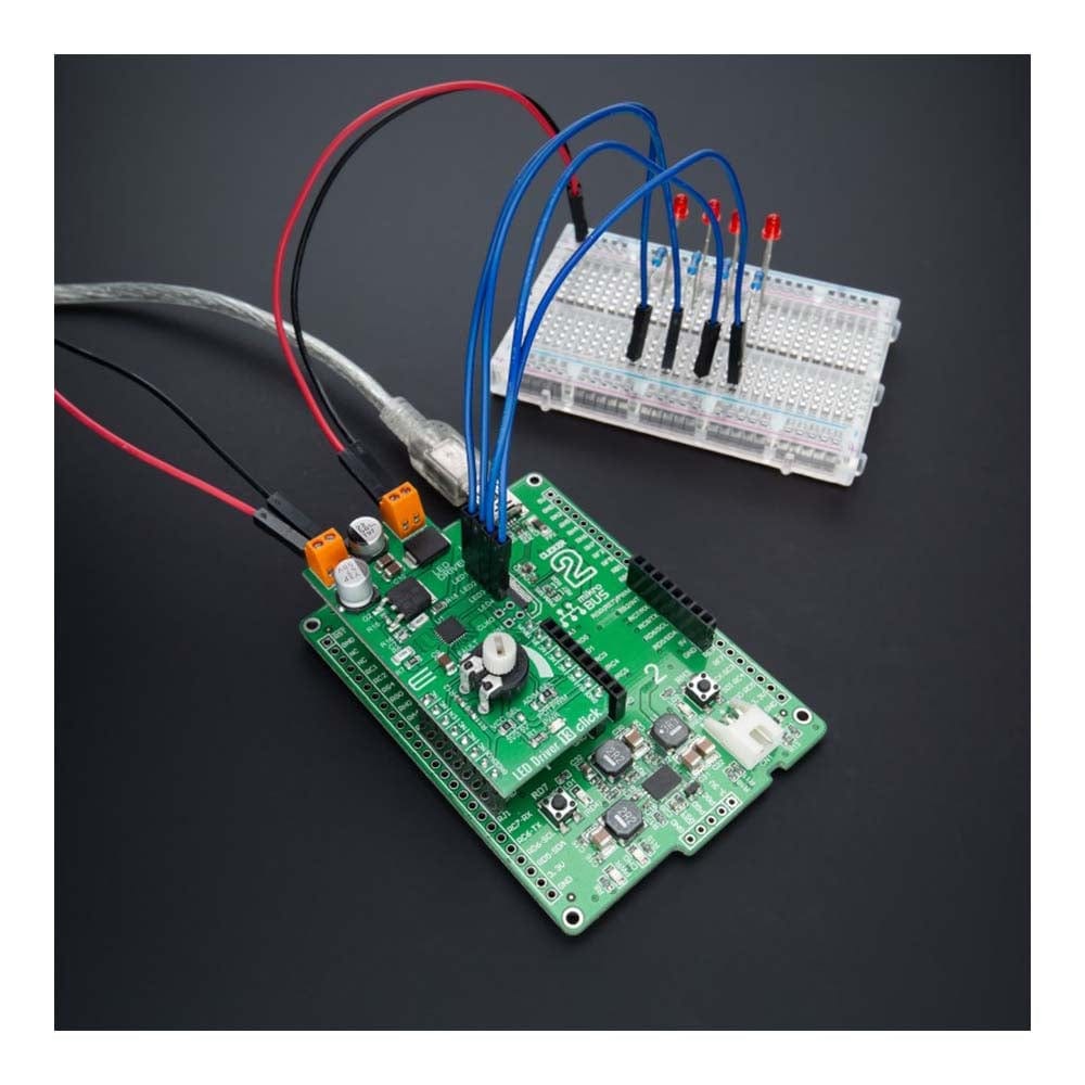 Mikroelektronika d.o.o. MIKROE-4965 LED Driver 13 Click Board - The Debug Store UK