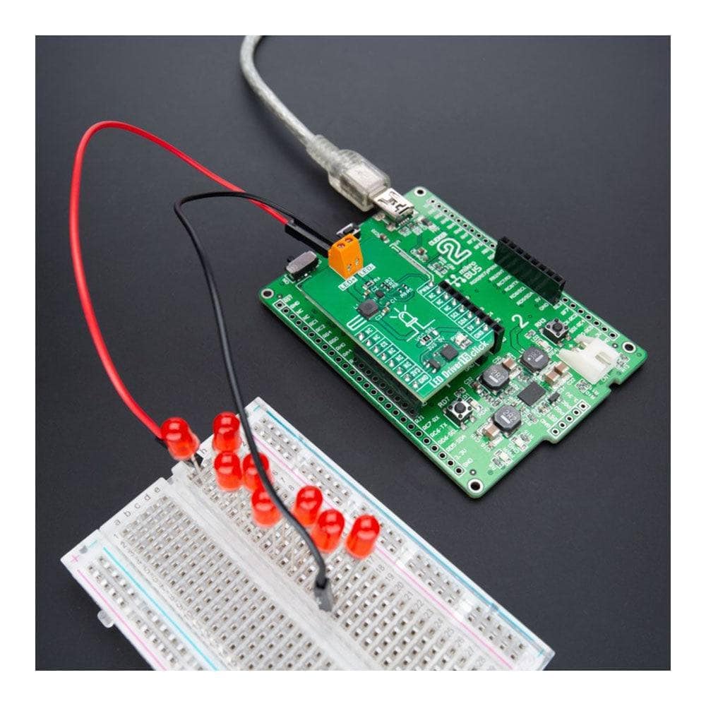 Mikroelektronika d.o.o. MIKROE-5583 LED Driver 15 Click Board - The Debug Store UK