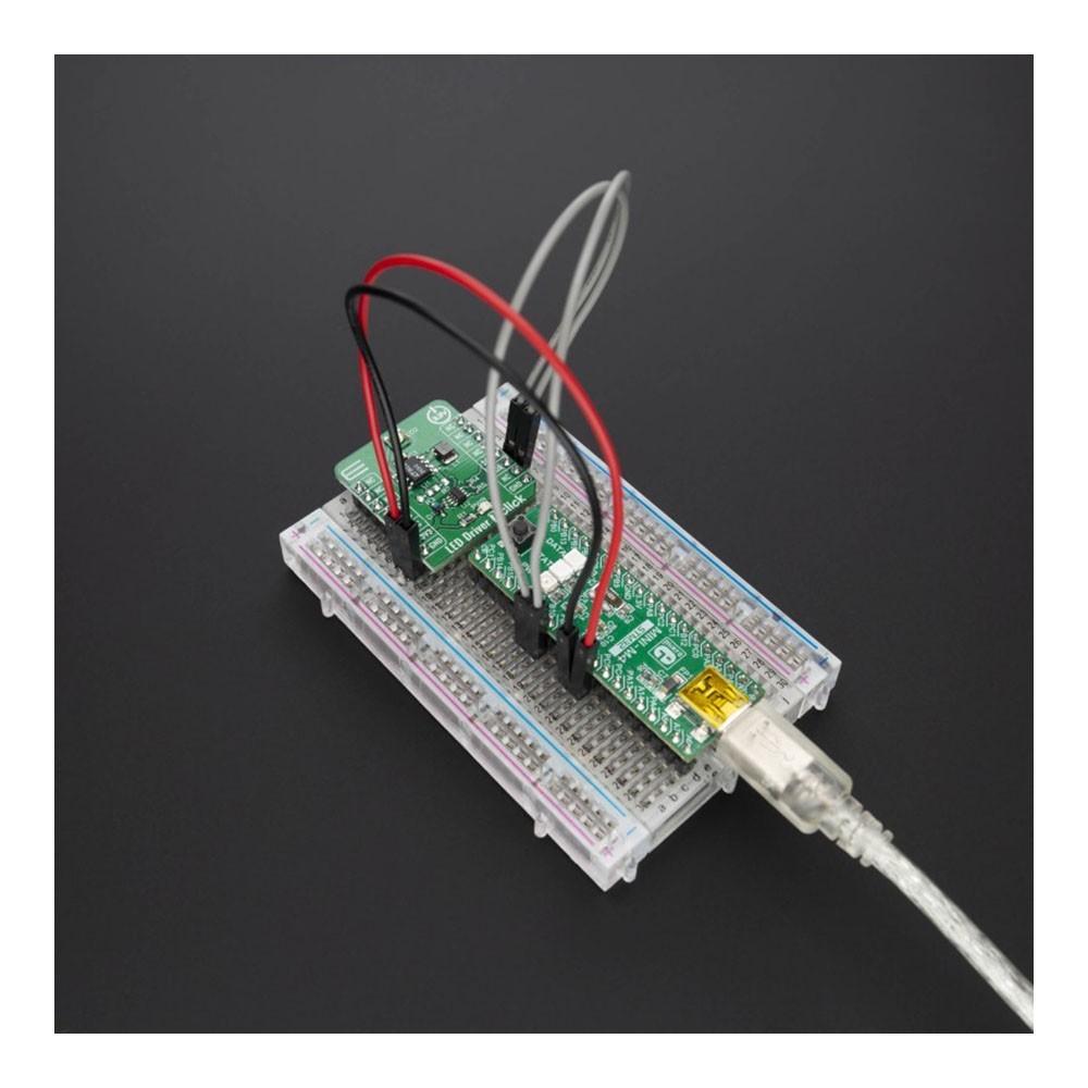 Mikroelektronika d.o.o. MIKROE-3917 LED Driver 7 Click Board - The Debug Store UK