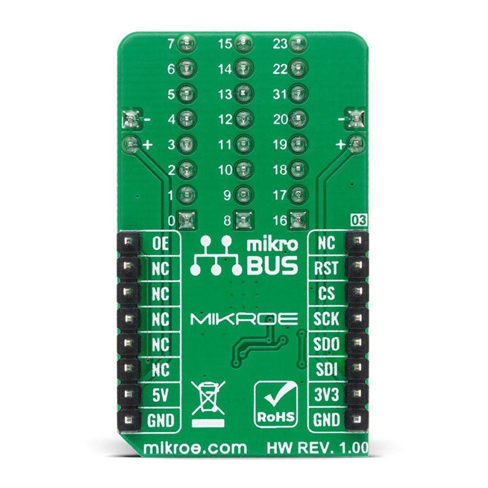 Mikroelektronika d.o.o. MIKROE-4268 LED Driver 8 Click Board - The Debug Store UK