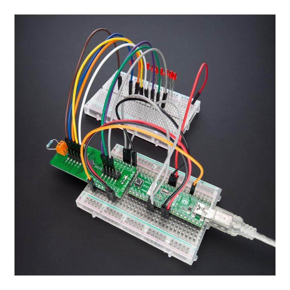 Mikroelektronika d.o.o. MIKROE-4595 LED Driver 9 Click Board - The Debug Store UK