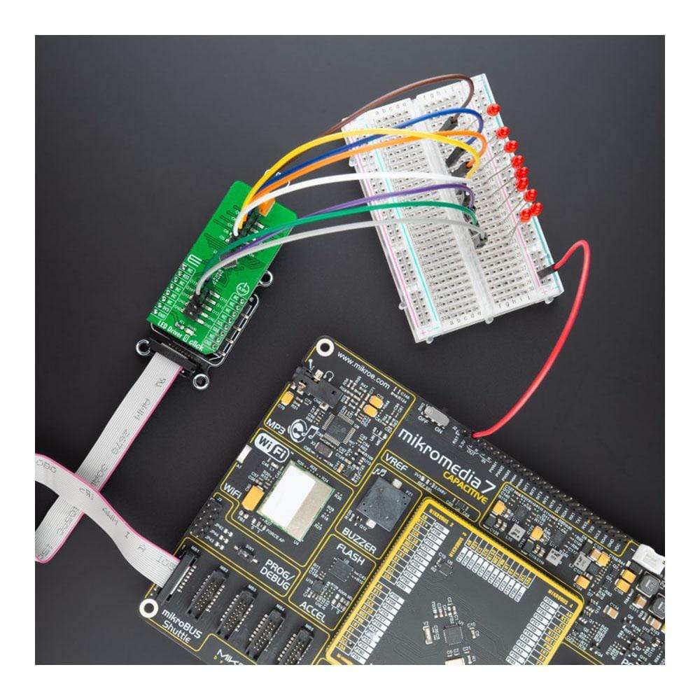 Mikroelektronika d.o.o. MIKROE-4595 LED Driver 9 Click Board - The Debug Store UK