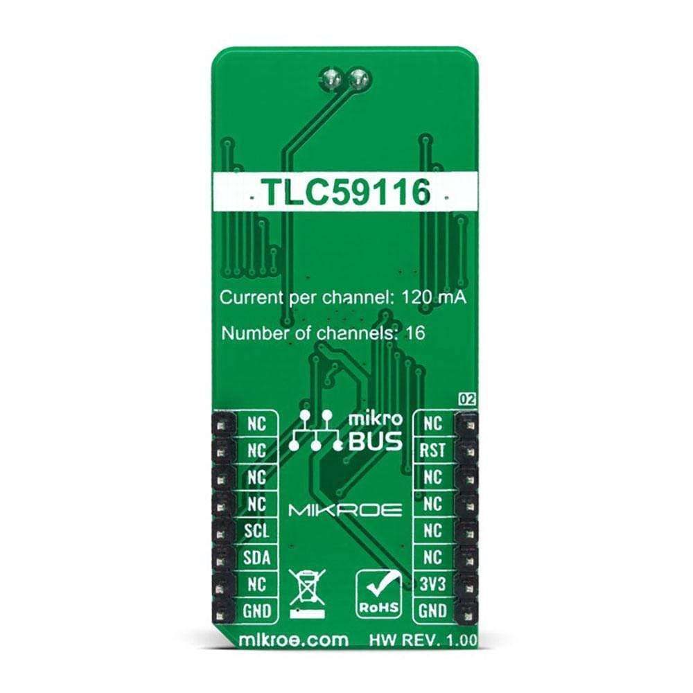 Mikroelektronika d.o.o. MIKROE-4595 LED Driver 9 Click Board - The Debug Store UK