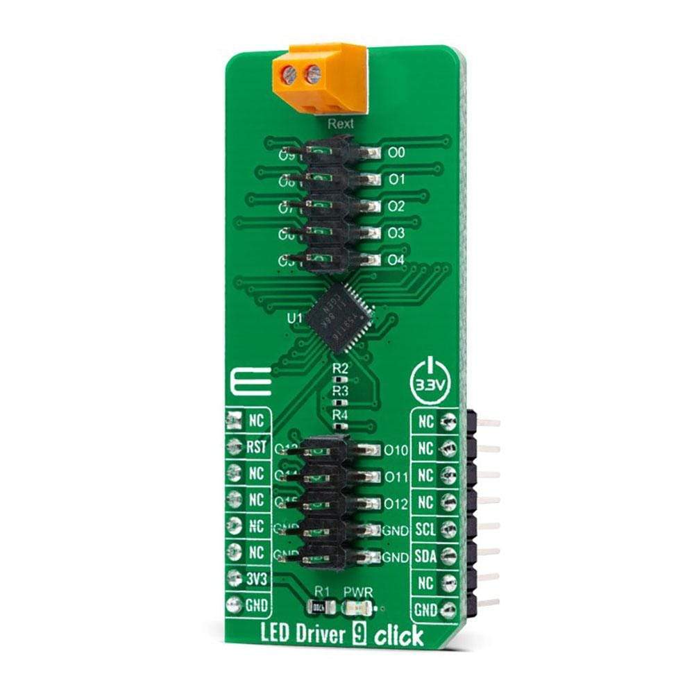 Mikroelektronika d.o.o. MIKROE-4595 LED Driver 9 Click Board - The Debug Store UK