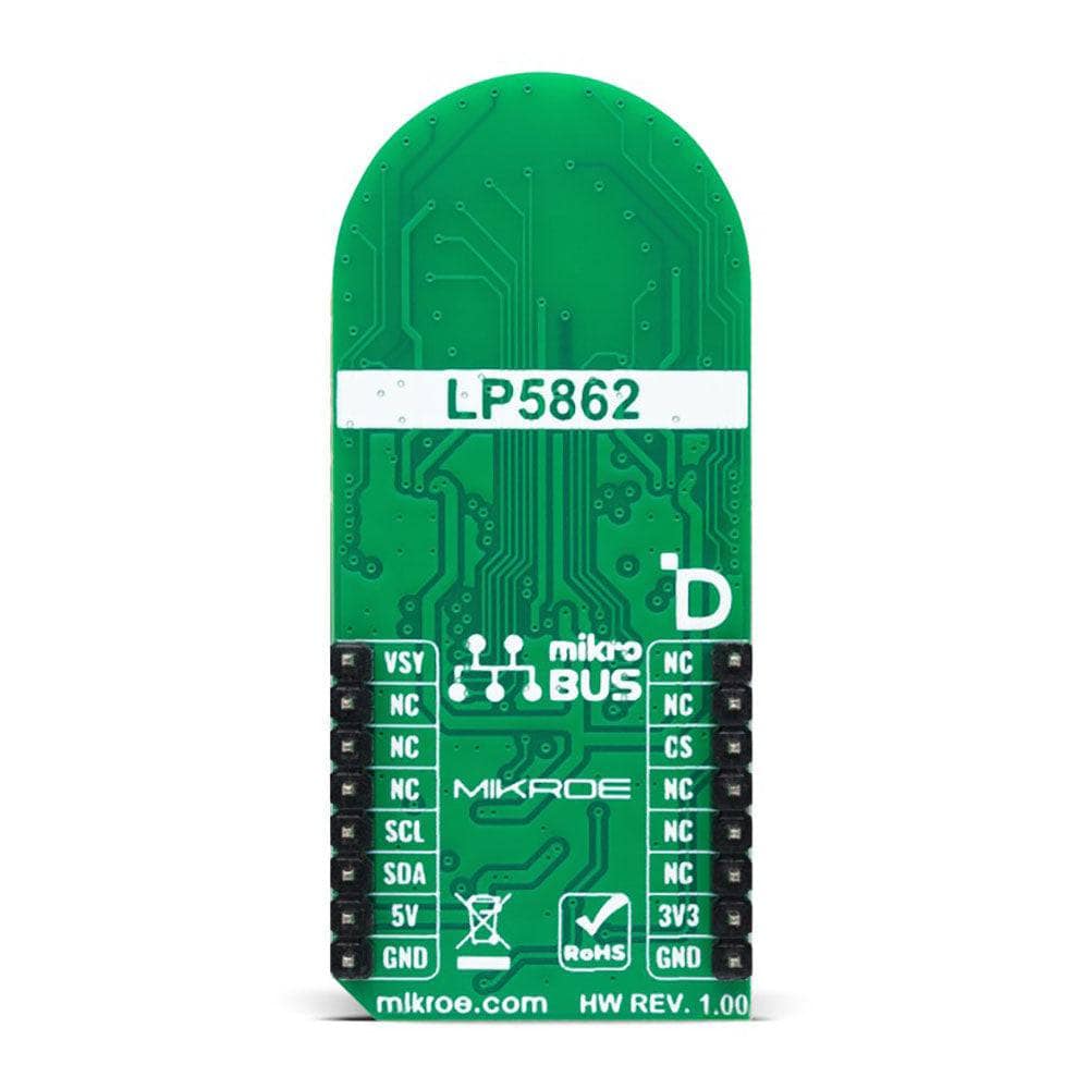 Mikroelektronika d.o.o. MIKROE-5634 LED Ring 2 Click Board - The Debug Store UK