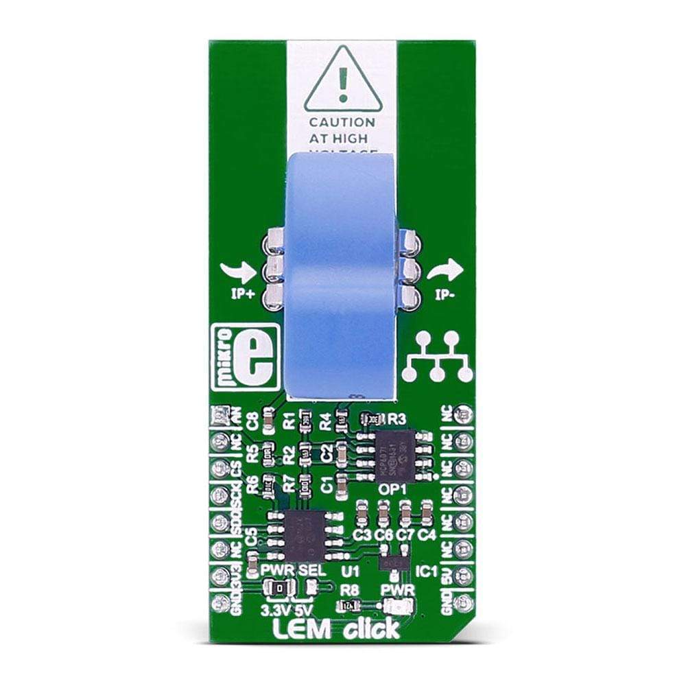 Mikroelektronika d.o.o. MIKROE-2553 LEM Click Board - The Debug Store UK