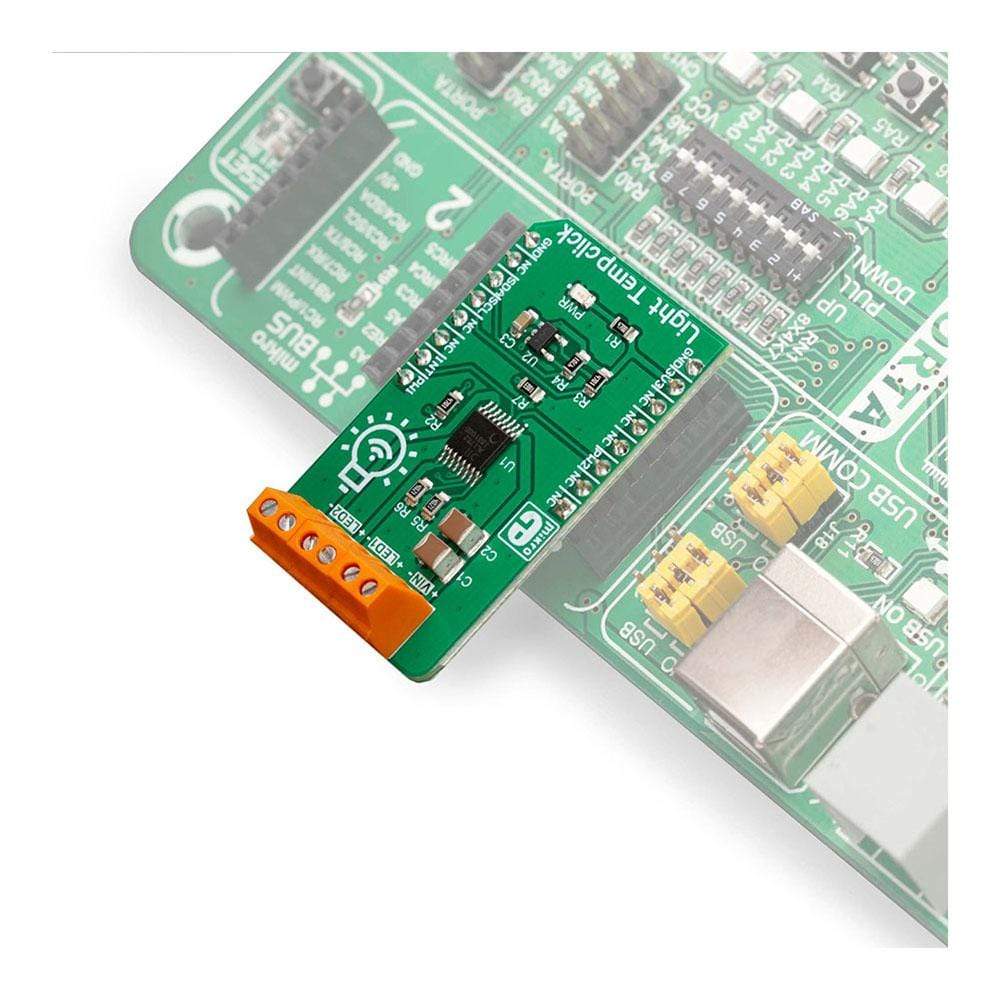 Mikroelektronika d.o.o. MIKROE-3399 Light Temp Click Board - The Debug Store UK