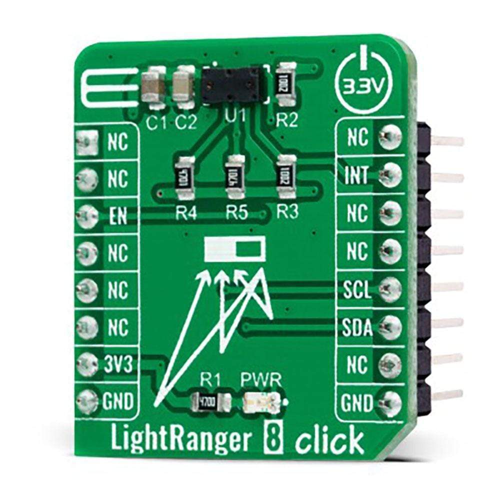 Mikroelektronika d.o.o. MIKROE-4492 LightRanger 8 Click Board - The Debug Store UK