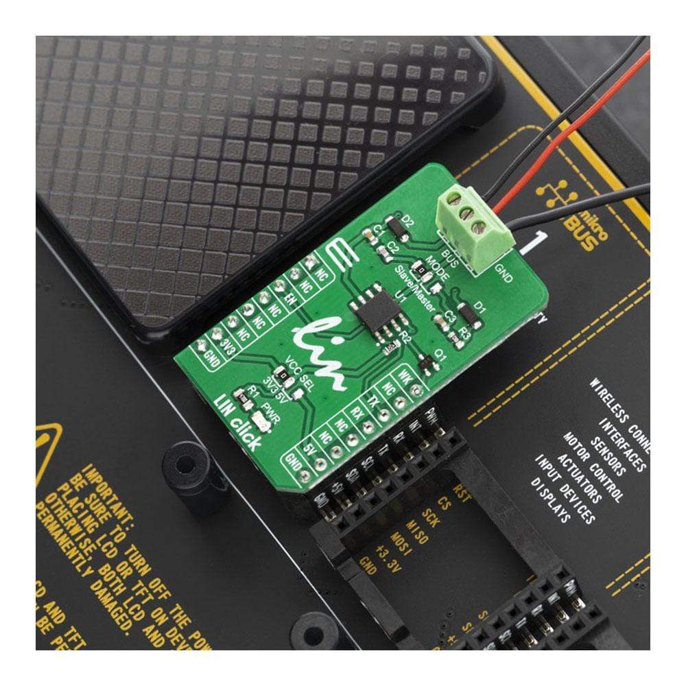 Mikroelektronika d.o.o. MIKROE-3816 LIN Click Board - The Debug Store UK