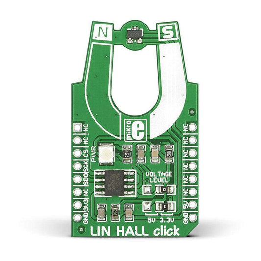 Mikroelektronika d.o.o. MIKROE-1648 LIN Hall Click Board - The Debug Store UK