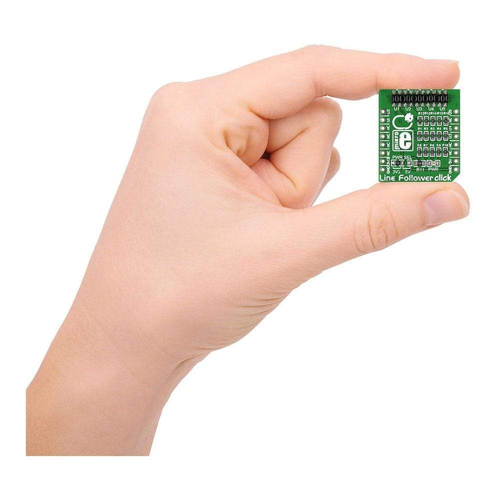 Mikroelektronika d.o.o. MIKROE-1999 Line Follower Click Board - The Debug Store UK