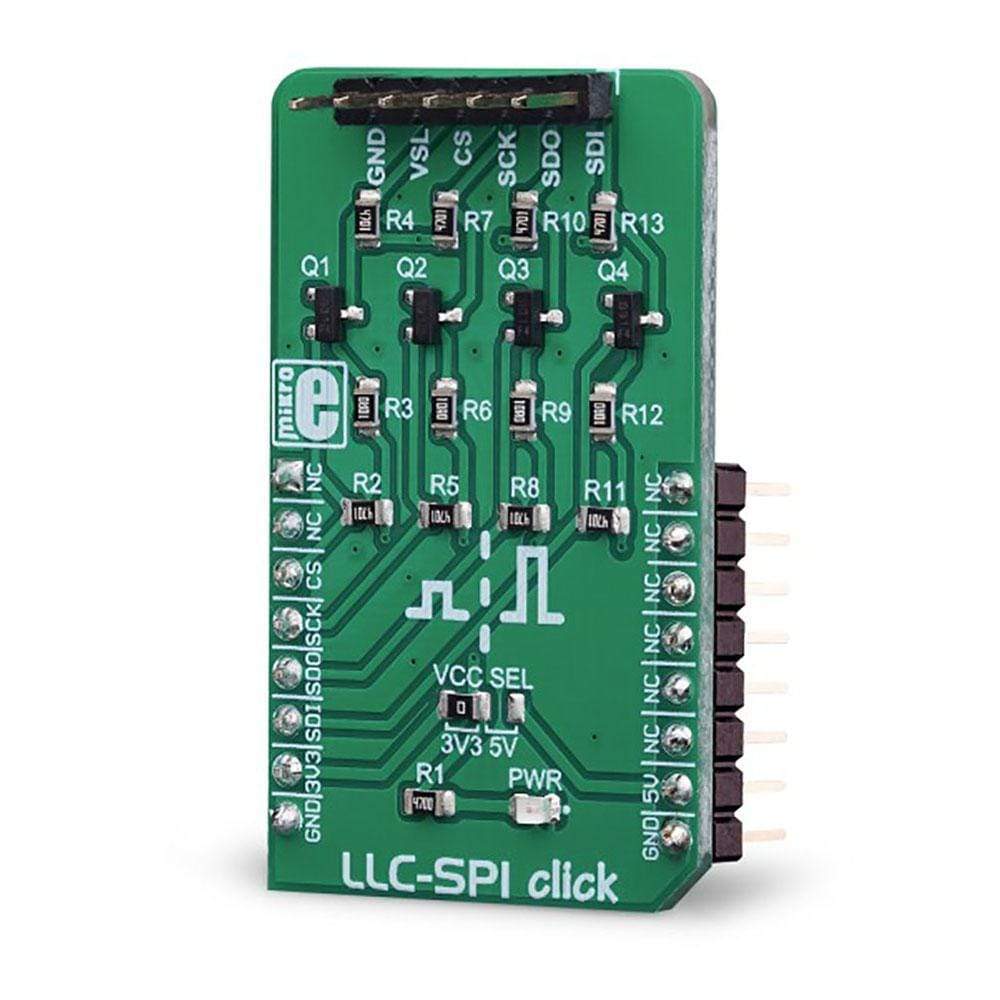 Mikroelektronika d.o.o. MIKROE-3298 LLC-SPI Click Board - The Debug Store UK