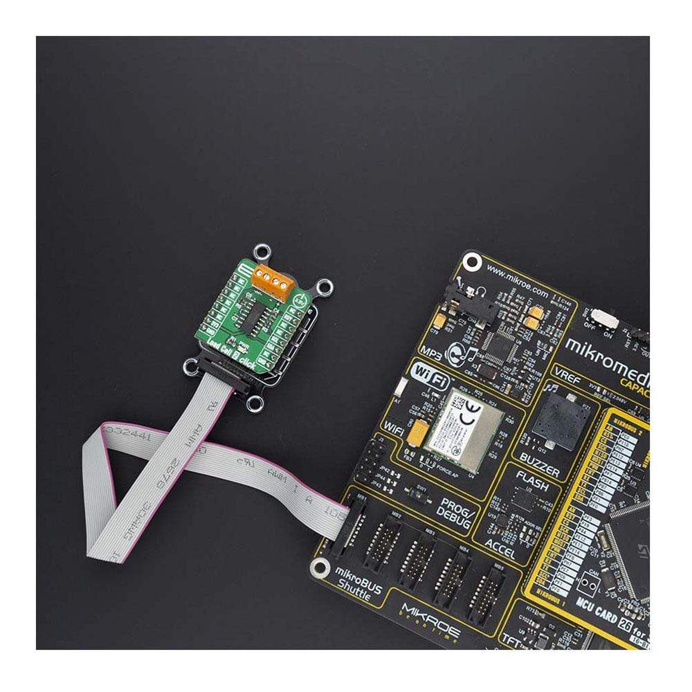 Mikroelektronika d.o.o. MIKROE-4047 Load Cell 2 Click Board - The Debug Store UK
