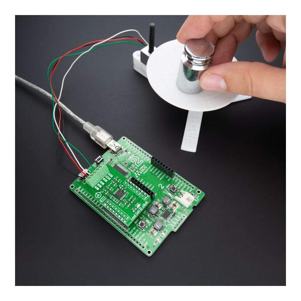 Mikroelektronika d.o.o. MIKROE-4658 Load Cell 3 Click Board - The Debug Store UK