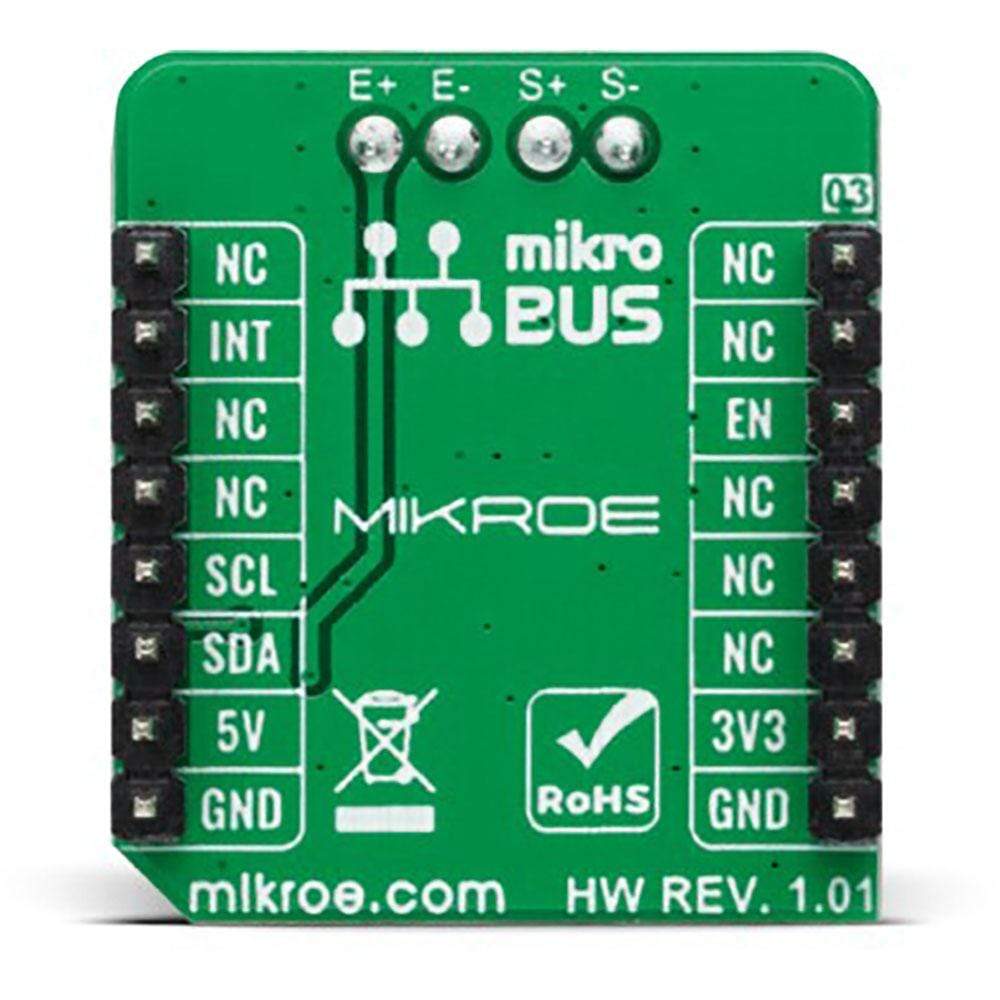 Mikroelektronika d.o.o. MIKROE-4458 Load Cell 4 Click Board - The Debug Store UK