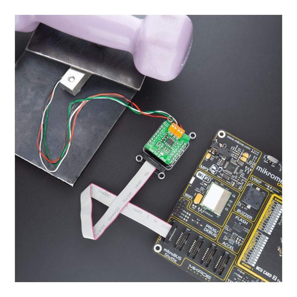 Mikroelektronika d.o.o. MIKROE-4458 Load Cell 4 Click Board - The Debug Store UK