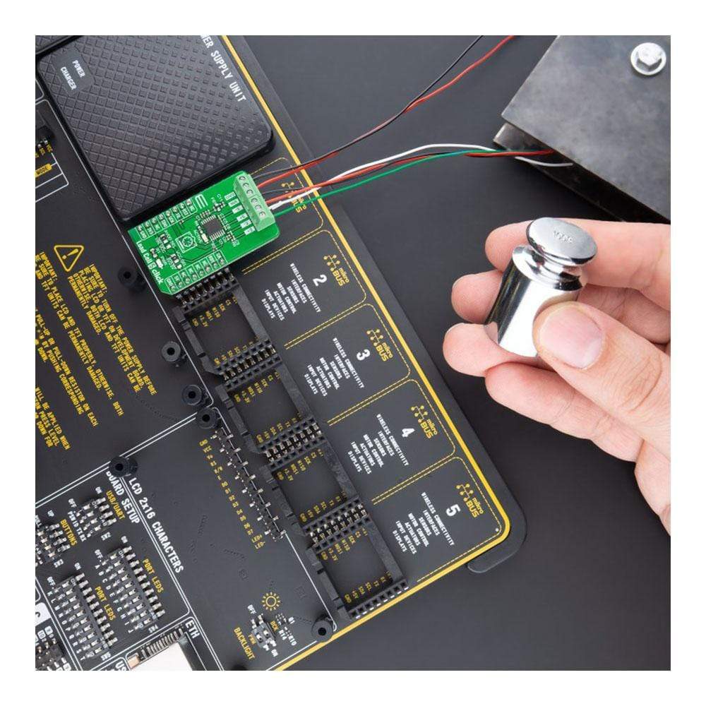 Mikroelektronika d.o.o. MIKROE-4510 Load Cell 5 Click Board - The Debug Store UK