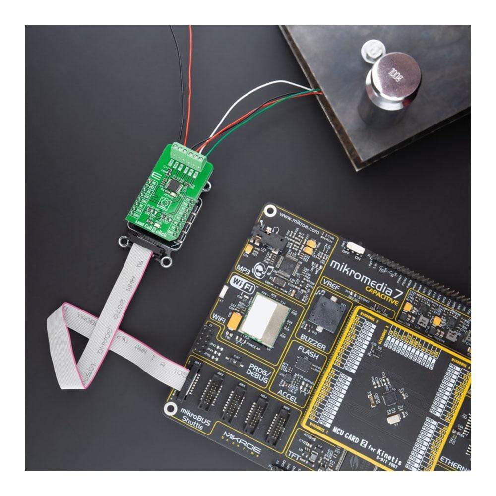 Mikroelektronika d.o.o. MIKROE-4510 Load Cell 5 Click Board - The Debug Store UK