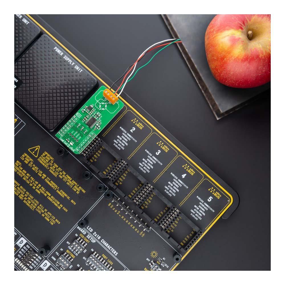 Mikroelektronika d.o.o. MIKROE-4940 Load Cell 6 Click Board - The Debug Store UK