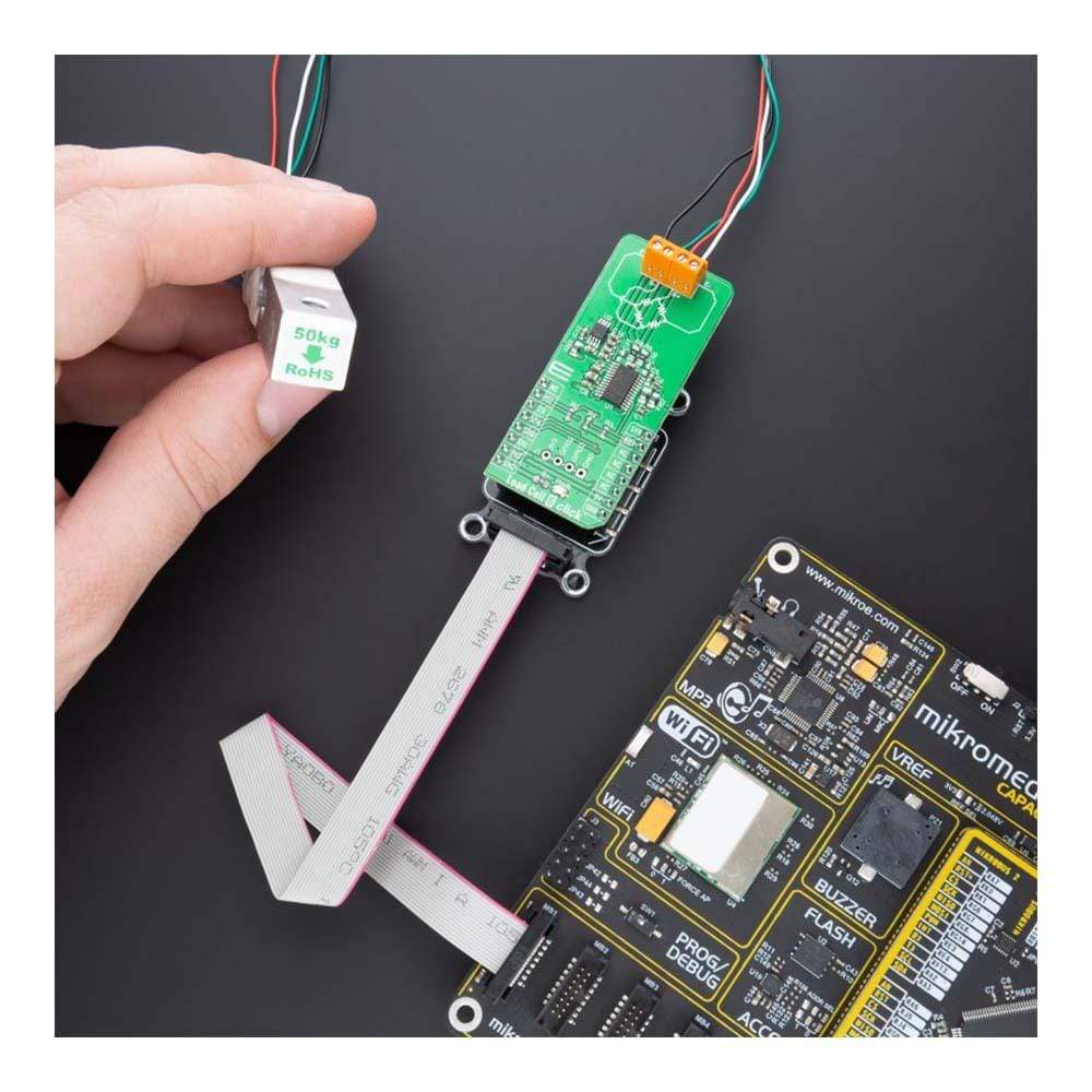 Mikroelektronika d.o.o. MIKROE-4940 Load Cell 6 Click Board - The Debug Store UK