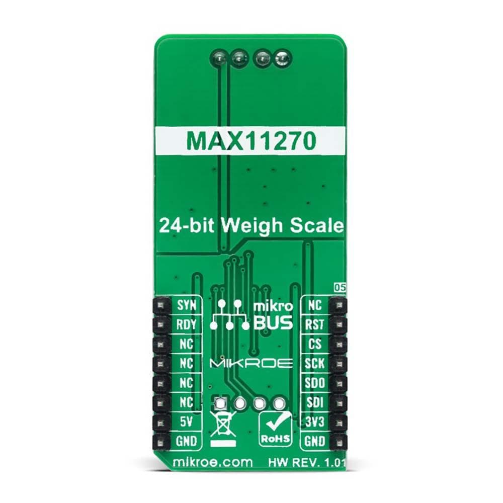 Mikroelektronika d.o.o. MIKROE-4940 Load Cell 6 Click Board - The Debug Store UK