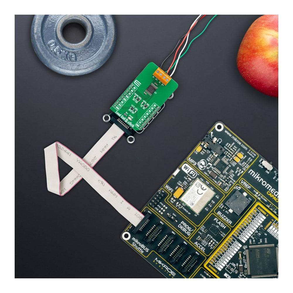 Mikroelektronika d.o.o. MIKROE-5276 Load Cell 7 Click Board - The Debug Store UK
