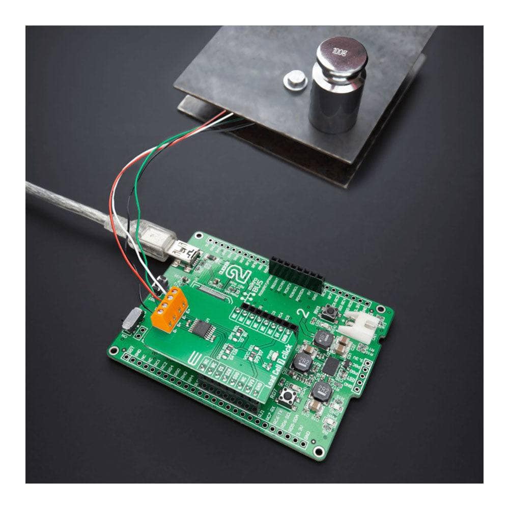 Mikroelektronika d.o.o. MIKROE-5276 Load Cell 7 Click Board - The Debug Store UK