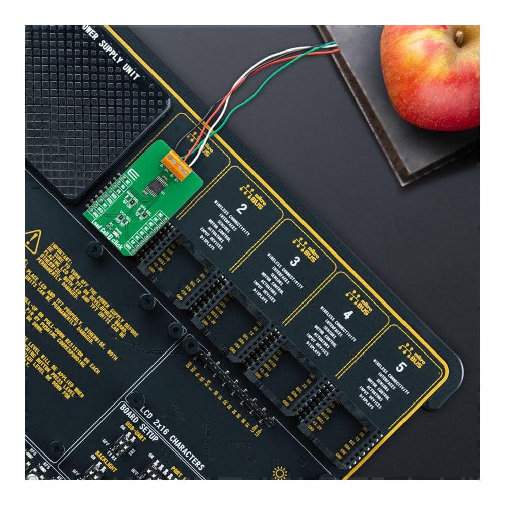 Mikroelektronika d.o.o. MIKROE-5276 Load Cell 7 Click Board - The Debug Store UK