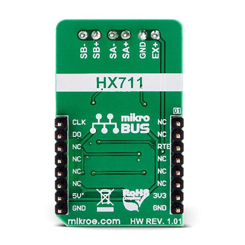 Mikroelektronika d.o.o. MIKROE-3168 Load Cell Click Board - The Debug Store UK