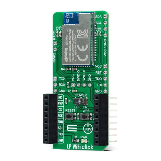 Mikroelektronika d.o.o. MIKROE-4836 LP WiFi Click Board - The Debug Store UK