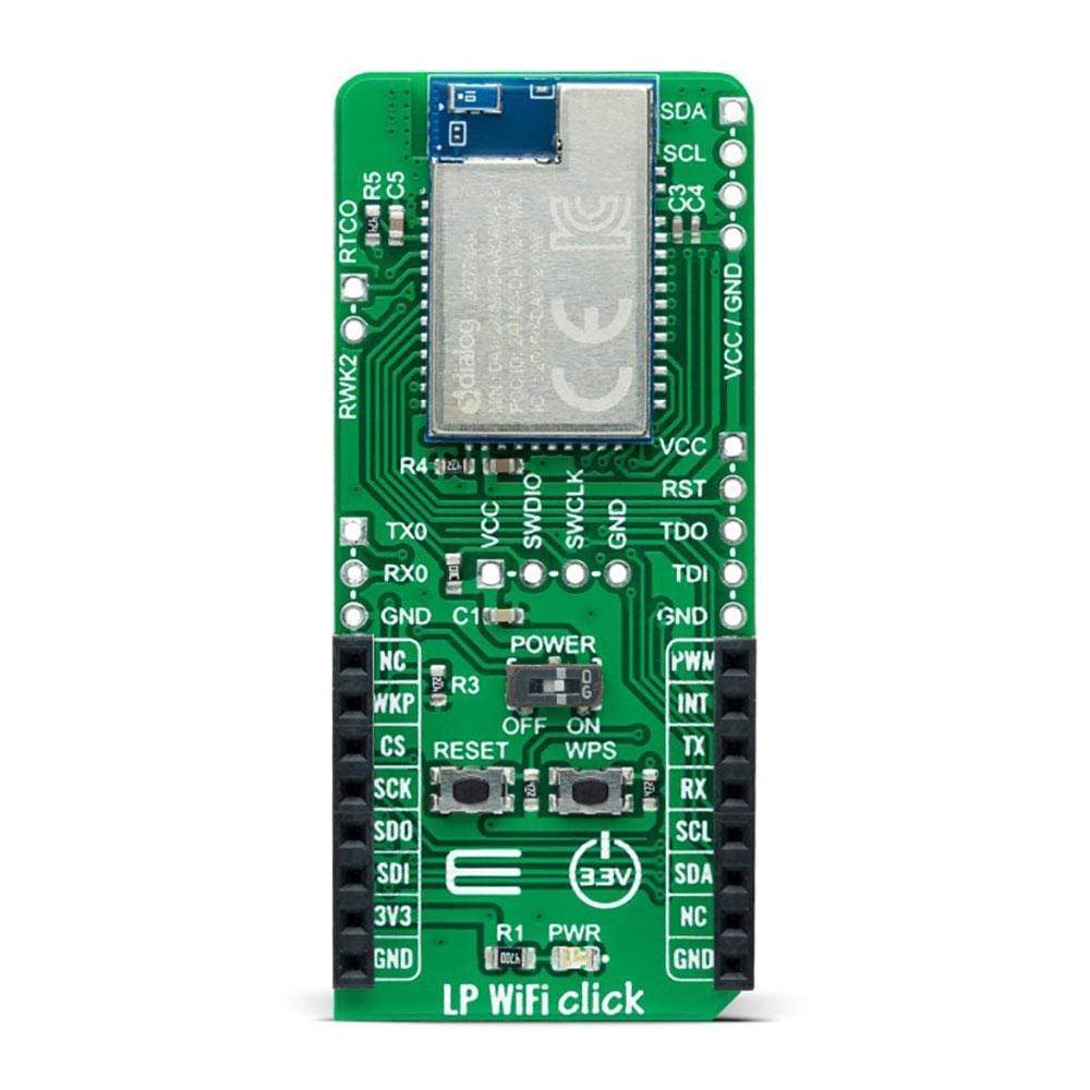 Mikroelektronika d.o.o. MIKROE-4836 LP WiFi Click Board - The Debug Store UK