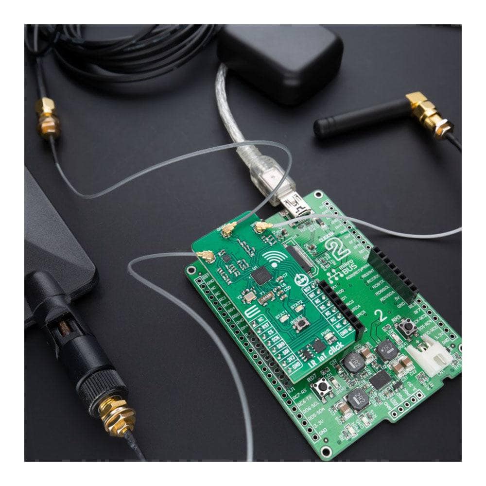 Mikroelektronika d.o.o. MIKROE-5447 LR IoT Click Board - The Debug Store UK