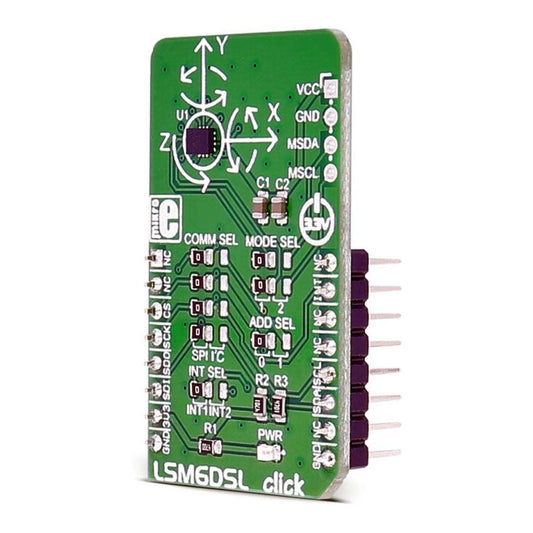 Mikroelektronika d.o.o. MIKROE-2731 LSM6DSL Click Board - The Debug Store UK