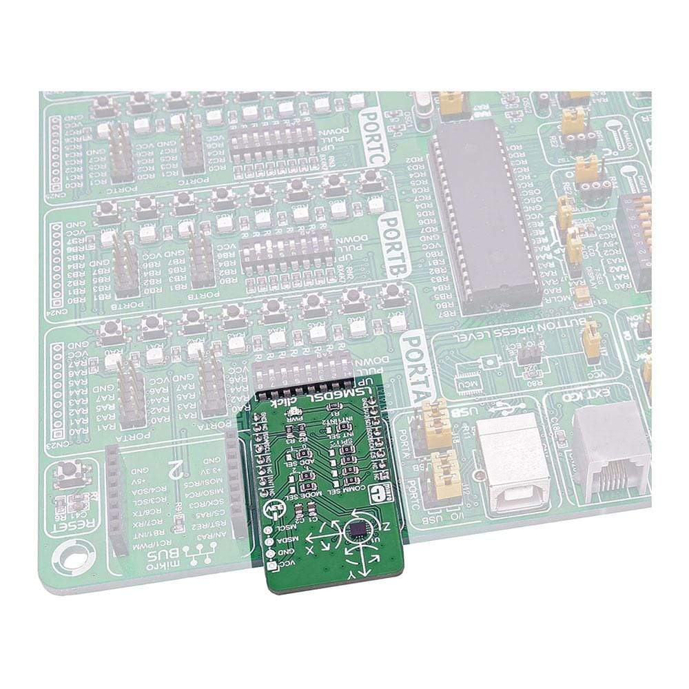 Mikroelektronika d.o.o. MIKROE-2731 LSM6DSL Click Board - The Debug Store UK