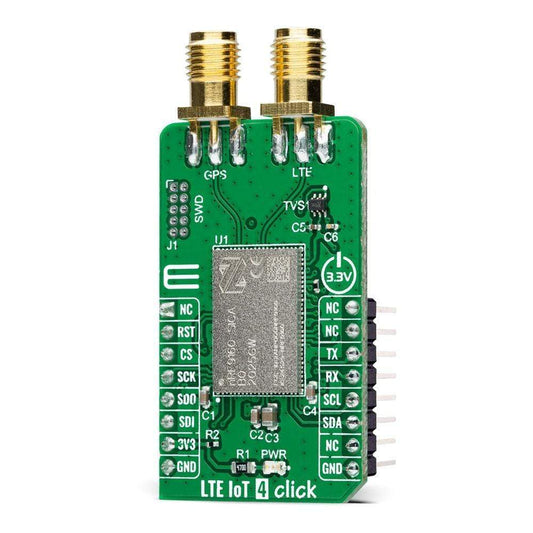 Mikroelektronika d.o.o. MIKROE-4477 LTE IoT 4 Click Board - The Debug Store UK
