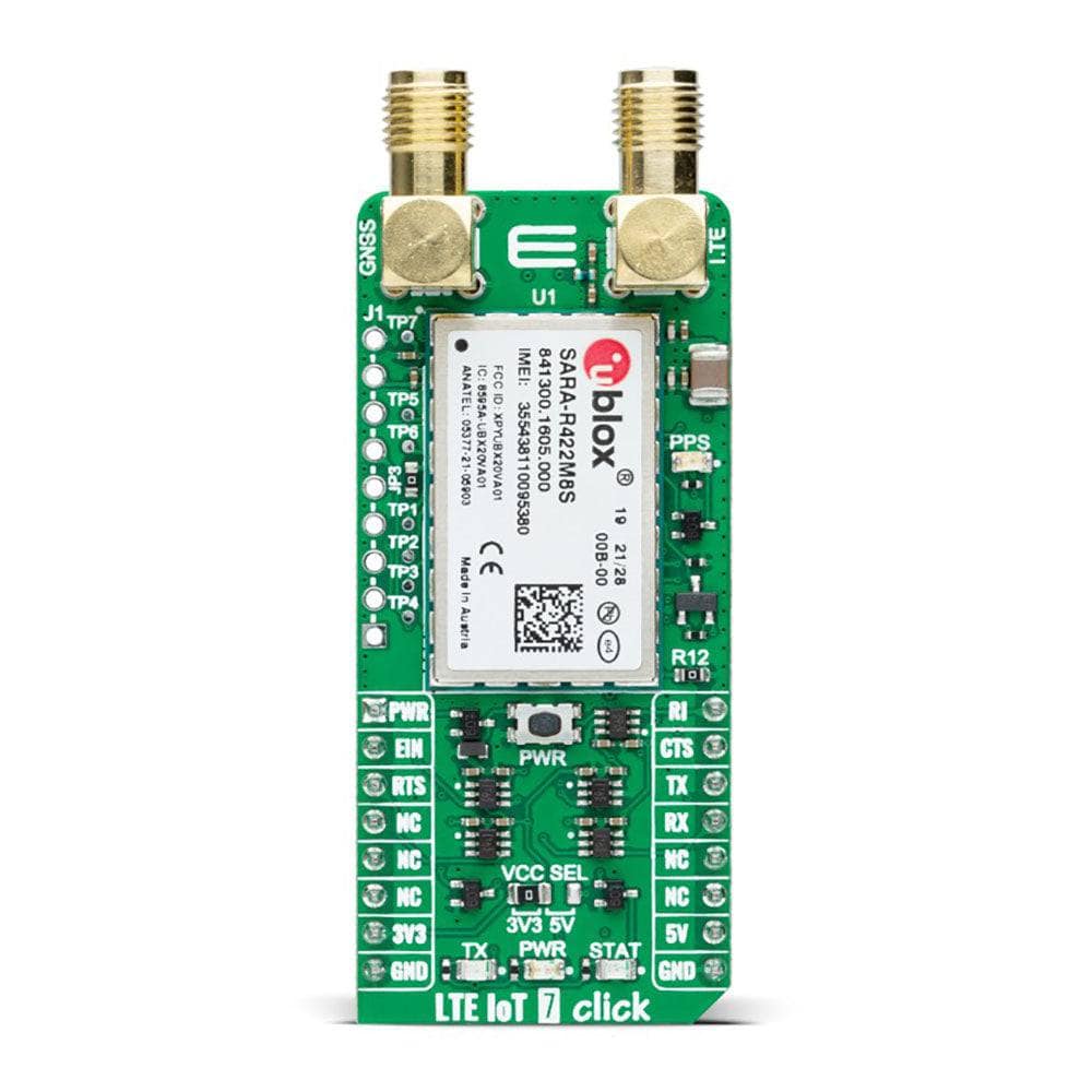 Mikroelektronika d.o.o. MIKROE-5290 LTE IoT 7 Click Board - The Debug Store UK