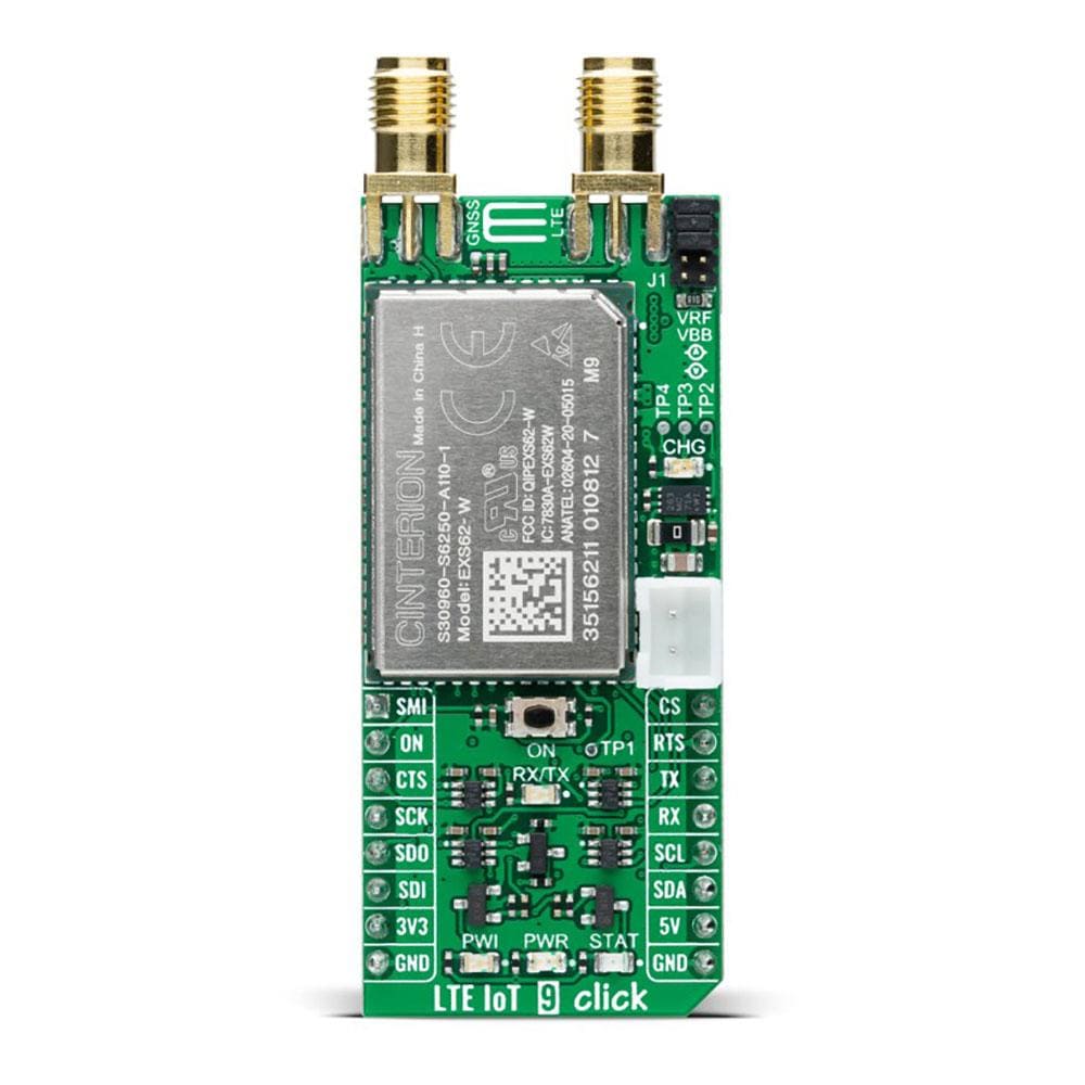 Mikroelektronika d.o.o. MIKROE-4465 LTE IoT 9 Click Board - The Debug Store UK