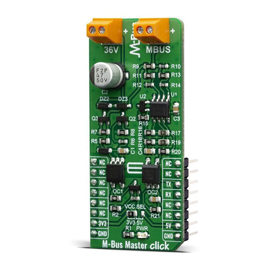 Mikroelektronika d.o.o. MIKROE-3880 M-Bus Master Click Board - The Debug Store UK