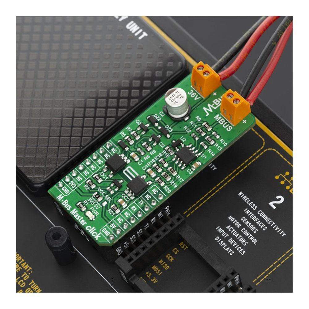 Mikroelektronika d.o.o. MIKROE-3880 M-Bus Master Click Board - The Debug Store UK